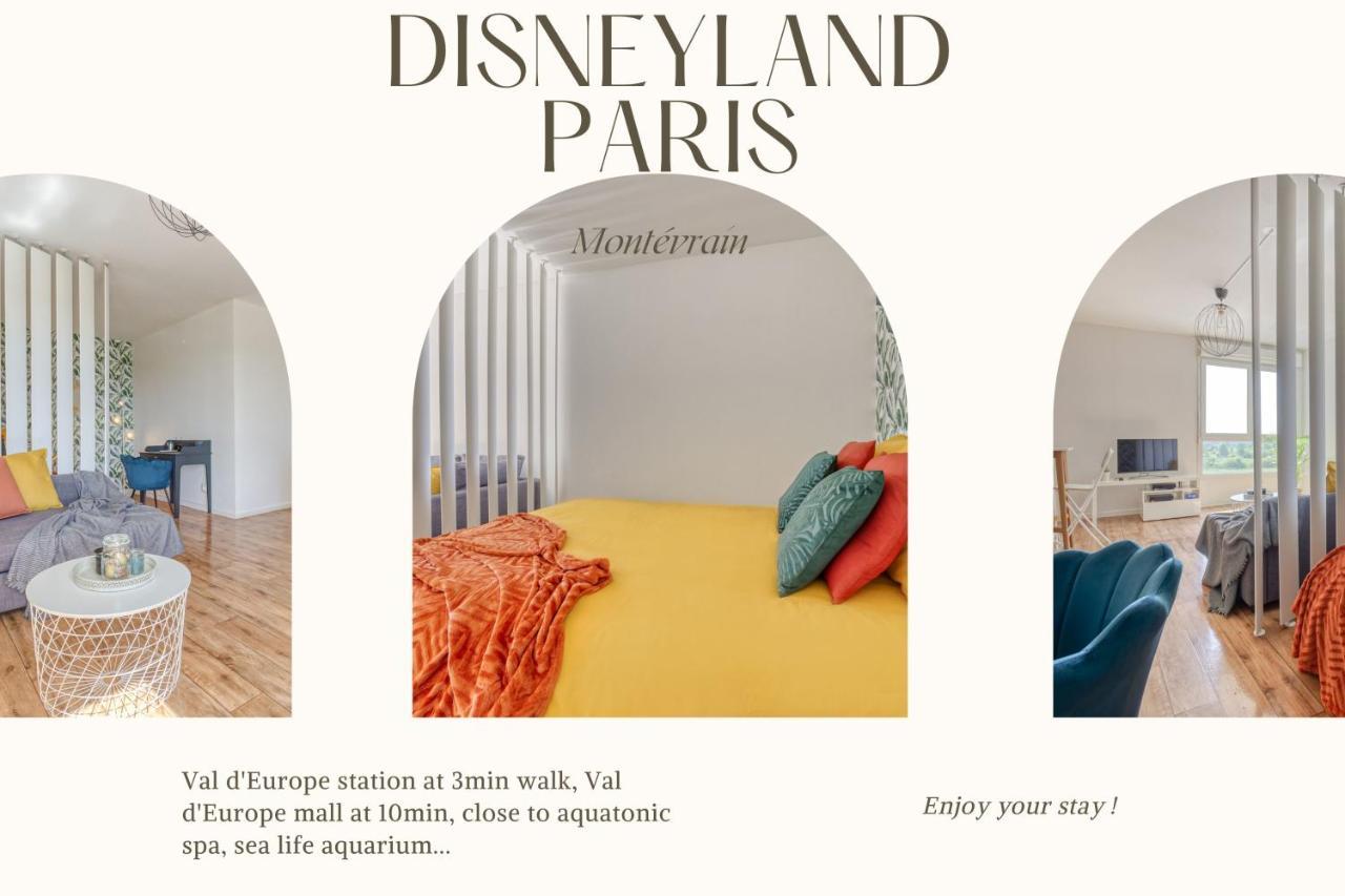 Grand Studio Disney, Queen Size, Coffee, Wifi มองต์เตฮวา ภายนอก รูปภาพ